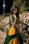 PREMIUM KANCHIPURAM LEHENGA CHOLI SET (WDN109) 03 - suitswala