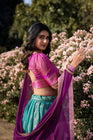 PREMIUM KANCHIPURAM LEHENGA CHOLI SET (WDN109) 04 - suitswala