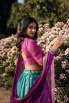 PREMIUM KANCHIPURAM LEHENGA CHOLI SET (WDN109) 04 - suitswala
