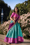 PREMIUM KANCHIPURAM LEHENGA CHOLI SET (WDN109) 04 - suitswala
