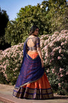 PREMIUM KANCHIPURAM LEHENGA CHOLI SET (WDN109) - suitswala