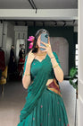 PURE CHANDERI ZARI WEAVING LEHENGA CHOLI WITH DUPATTA (WDN92) 07 - suitswala