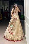 SHIMER PAITHANI ZARI WEAVING LEHENGA CHOLI WITH DUPATTA (WDN96) - suitswala