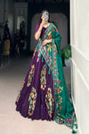 TUSSAR SILK LEHENGA CHOLI WITH DUPATA (WDN124) 03 - suitswala