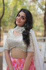 WEDDING SPECIAL FAUX GEORGETTE HEAVY SEQUINS EMBROIDERED LEHENGA CHOLI (WDN113) - suitswala