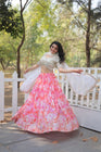 WEDDING SPECIAL FAUX GEORGETTE HEAVY SEQUINS EMBROIDERED LEHENGA CHOLI (WDN113) - suitswala