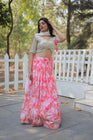 WEDDING SPECIAL FAUX GEORGETTE HEAVY SEQUINS EMBROIDERED LEHENGA CHOLI (WDN113) - suitswala
