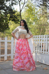 WEDDING SPECIAL FAUX GEORGETTE HEAVY SEQUINS EMBROIDERED LEHENGA CHOLI (WDN113) - suitswala