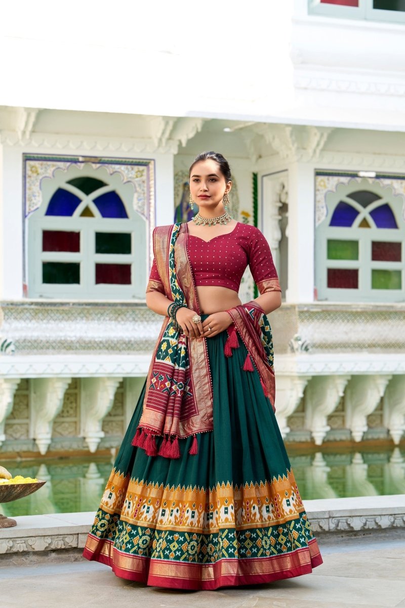 WEDDING SPECIAL PATOLA PRINTED LEHENGA CHOLI (WDN115) 01) - suitswala