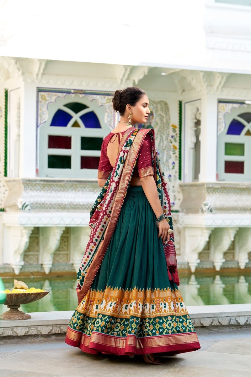 WEDDING SPECIAL PATOLA PRINTED LEHENGA CHOLI (WDN115) 01) - suitswala