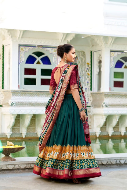WEDDING SPECIAL PATOLA PRINTED LEHENGA CHOLI (WDN115) 01) - suitswala