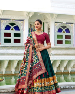 WEDDING SPECIAL PATOLA PRINTED LEHENGA CHOLI (WDN115) 01)
