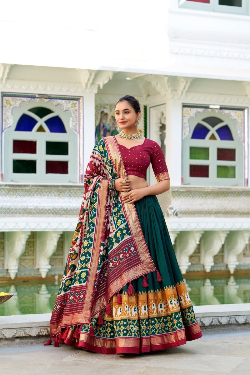 WEDDING SPECIAL PATOLA PRINTED LEHENGA CHOLI (WDN115) 01) - suitswala