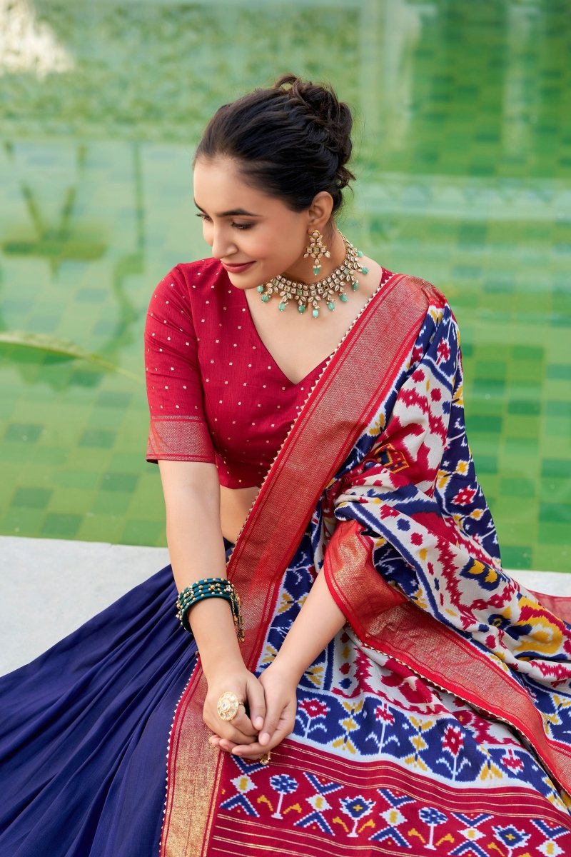 WEDDING SPECIAL PATOLA PRINTED LEHENGA CHOLI (WDN115) 03 - suitswala