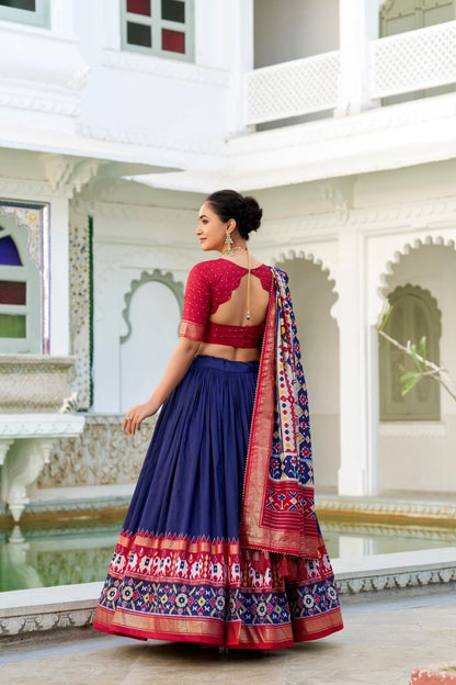WEDDING SPECIAL PATOLA PRINTED LEHENGA CHOLI (WDN115) 03 - suitswala