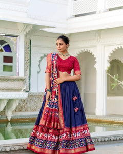 WEDDING SPECIAL PATOLA PRINTED LEHENGA CHOLI (WDN115) 03