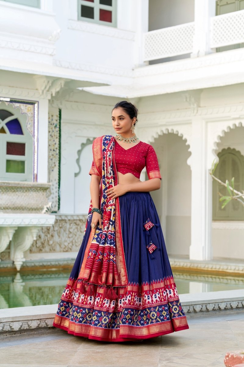WEDDING SPECIAL PATOLA PRINTED LEHENGA CHOLI (WDN115) 03 - suitswala