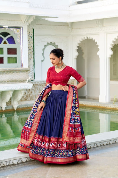 WEDDING SPECIAL PATOLA PRINTED LEHENGA CHOLI (WDN115) 03 - suitswala