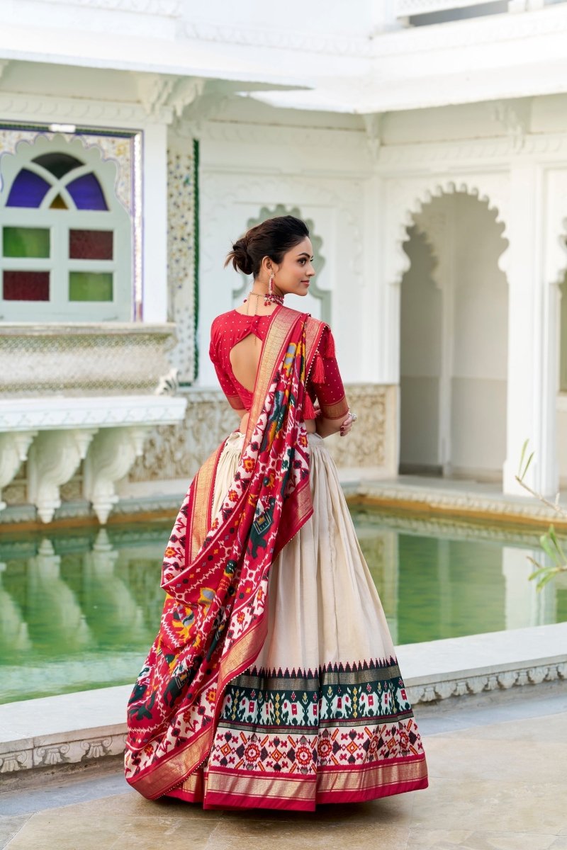 WEDDING SPECIAL PATOLA PRINTED LEHENGA CHOLI (WDN115) - suitswala