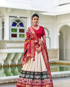 WEDDING SPECIAL PATOLA PRINTED LEHENGA CHOLI (WDN115)