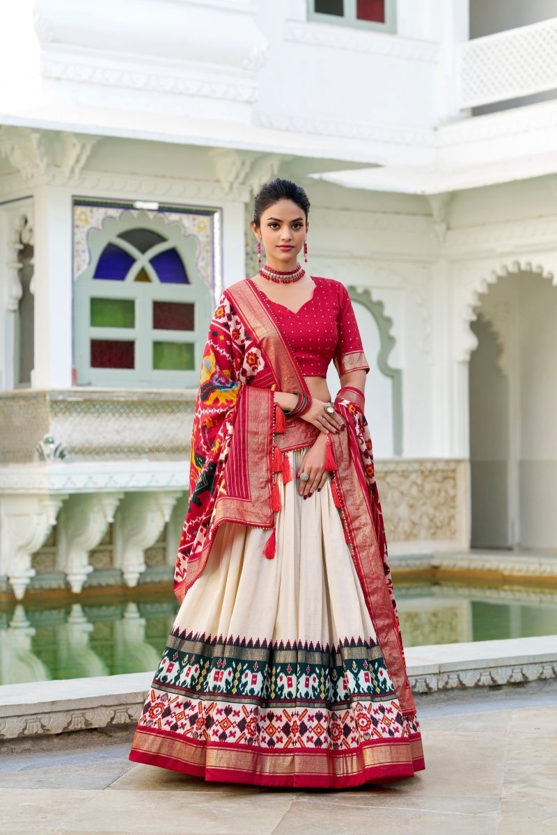 WEDDING SPECIAL PATOLA PRINTED LEHENGA CHOLI (WDN115) - suitswala