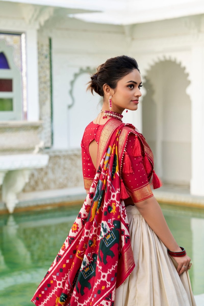 WEDDING SPECIAL PATOLA PRINTED LEHENGA CHOLI (WDN115) - suitswala