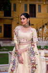 WEDDING SPECIAL RASPBERRY SEQUINS AND THREAD EMBROIDERY LEHENGA CHOLI (WDN134) - suitswala
